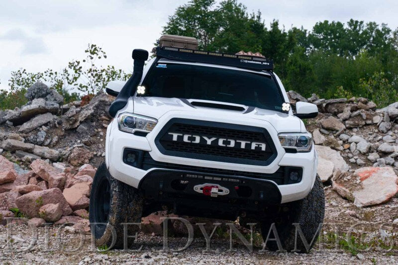 Diode Dynamics 16-21 Toyota Tacoma Sport SS3 LED Ditch Light Kit - White Combo DD6372 DD6372 User 4