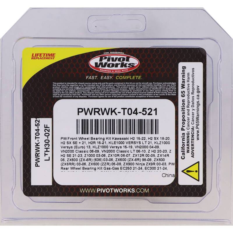Pivot Works Ktm Rear Wheel Brg Kit PWRWK-T04-521 PWRWK-T04-521 Photo - Primary