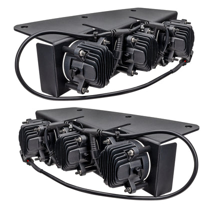 ORACLE Lighting Oracle High 21-22 Ford Bronco Triple LED Fog Light kit for Steel Bumper 5890-005 5890-005 Photo - out of package