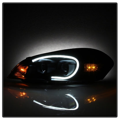SPYDER xTune 06-13 Chevrolet Impala LED Light Bar Headlights - Black (PRO-JH-CIM06-LB-BK) 9042232 9042232 Photo - Unmounted