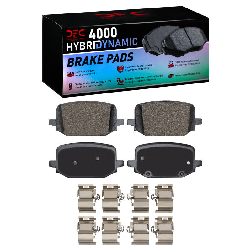 DFC DFC 4000 HybriDynamic Brake Pads Brakes, Rotors & Pads Brake Pads - OE main image