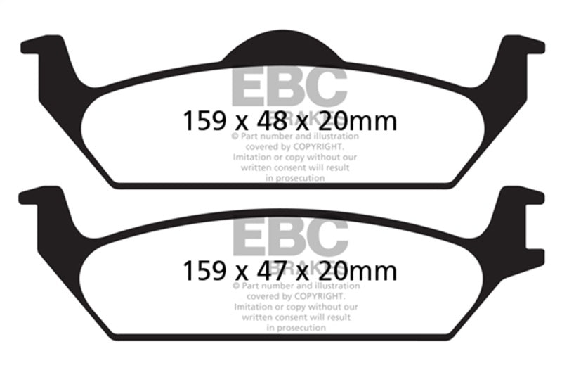 EBC Disc Brake Pad Set DP61648 Photo - Primary