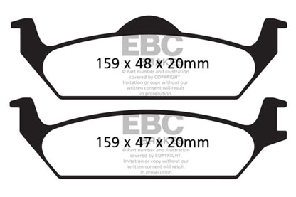 EBC Disc Brake Pad Set DP61648 Photo - Primary
