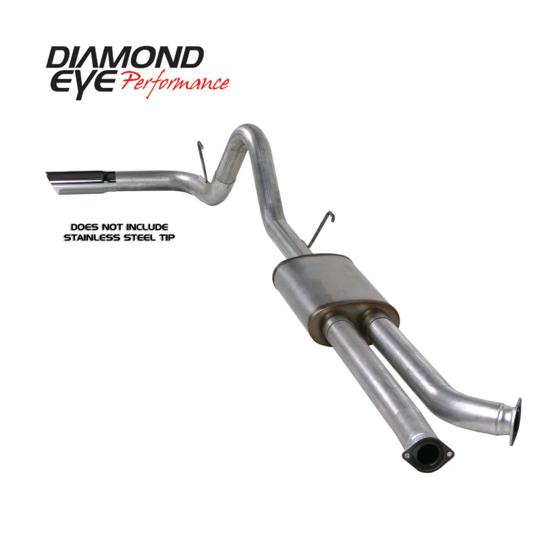 Diamond Eye Performance Diamond Eye KIT 3-1/2in CB SGL GAS AL TOYOTA TUNDRA 5.7L 07-10 K3420A K3420A Photo - Primary