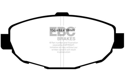 EBC Disc Brake Pad Set DP31007C Photo - Primary