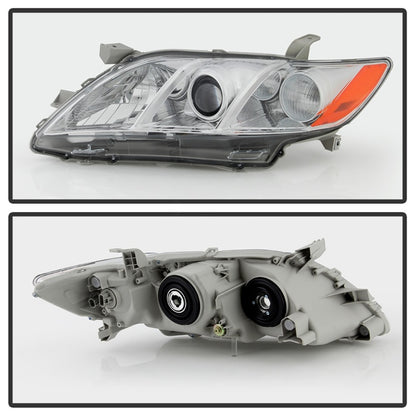 SPYDER xTune 07-09 Toyota Camry (Excl Hybrid) Driver Side Headlight - OEM Left (HD-JH-TCAM07-OE-L) 9943201 9943201 Photo - Unmounted