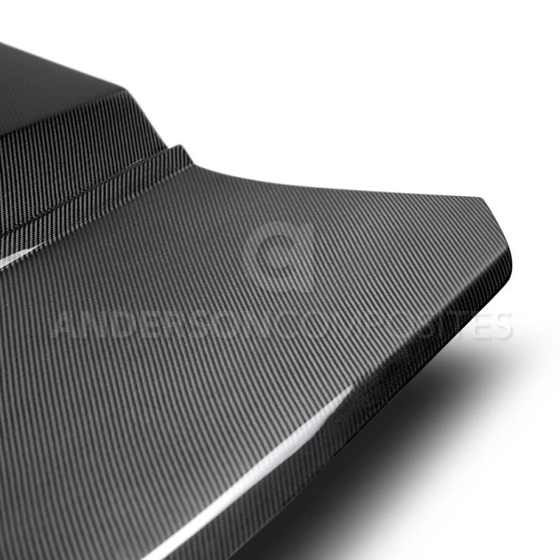 Anderson Composites 2016+ Type-AZ Camaro Double Sided Fiber Hood AC-HD16CHCAM-AZ-DS AC-HD16CHCAM-AZ-DS User 5