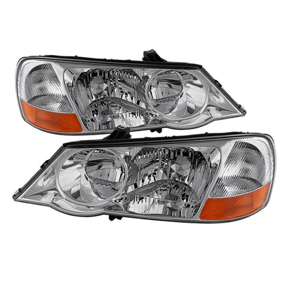 SPYDER Xtune Acura Tl 2002-2003 Hid Model Only OEM Style Headlights Chrome HD-JH-ATL02-HID-C 9029523 9029523 Photo - Primary