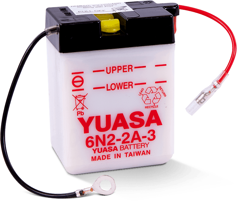 Yuasa Battery Yuasa 6N2-2A-3 Conventional 6 Volt Battery YUAM2623A YUAM2623A User 1