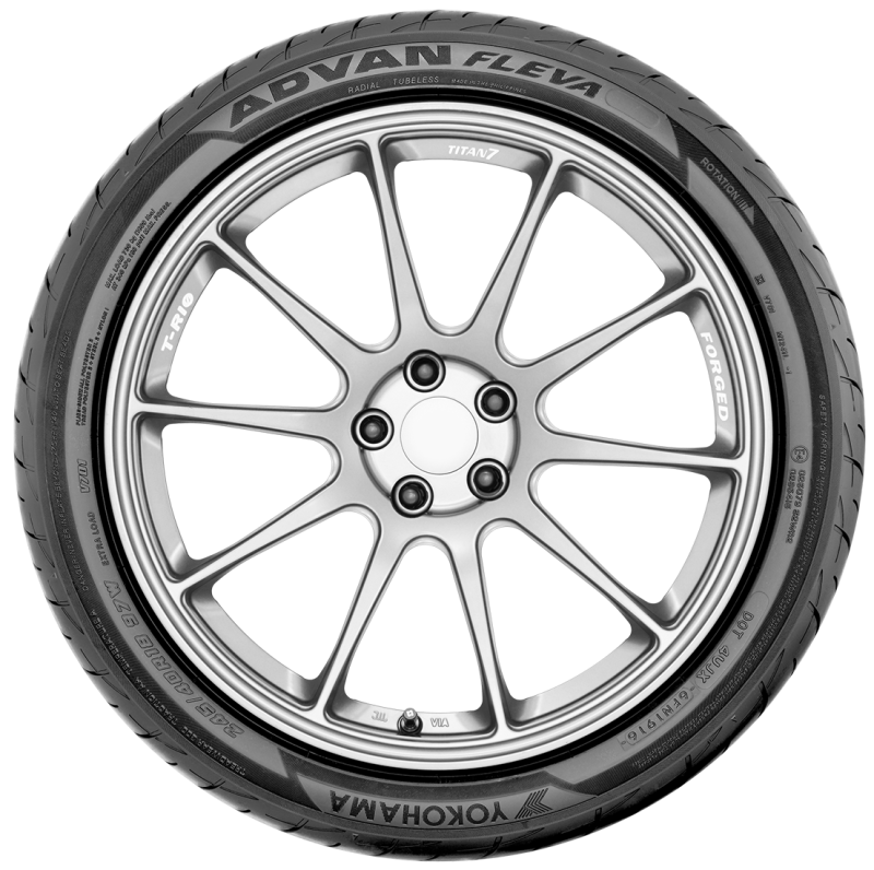 Yokohama Tire Yokohama Advan Fleva V701 Tire - 235/55R18 100V 110170160 110170160 Photo - Primary