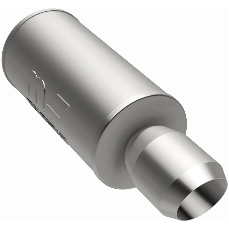 MagnaFlow 7" Round Center/Center Performance Muffler With Tip 14836 Photo - out of package