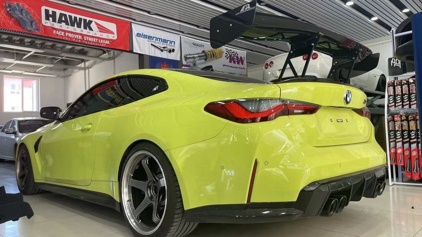 APR BMW G80 M3/ G82 M4 GTC300 Carbon Fiber Adjustable Wing