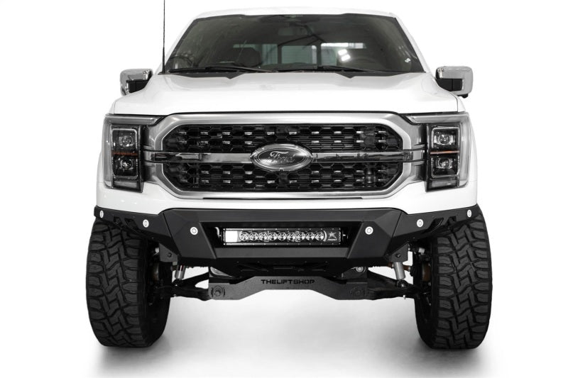 Addictive Desert Designs ADD 2021+ Ford F150 Black Label Front Bumper F190300010103 F190300010103 Photo - Mounted