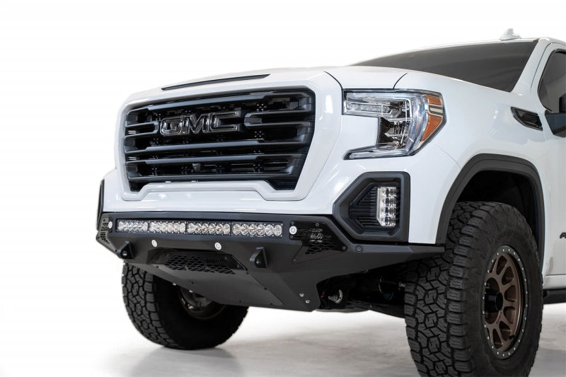Addictive Desert Designs 19-21 GMC Sierra 1500 Stealth Fighter Front Bumper F471763030103 F471763030103 Photo - Mounted