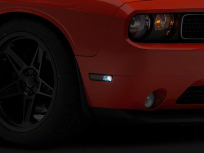 Raxiom 08-14 Dodge Challenger Axial Series Side Marker Lamps- Smoked CH17670 CH17670 Photo - Primary