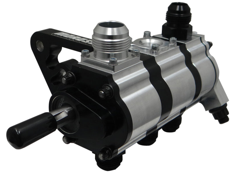 Moroso 3 Stage Dry Sump Oil Pump w/Fuel Pump Drive - Tri-Lobe - Left Side - 1.200 Pressure 22363 22363 Photo - Primary