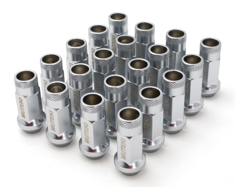 Wheel Mate 12x1.50 48mm Muteki SR48 Satin Silver Open End Lug Nuts 32906SS 32906SS User 1