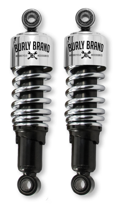 Burly Brand Shocks 10.5in XL - Chrome B28-1201 B28-1201 User 1