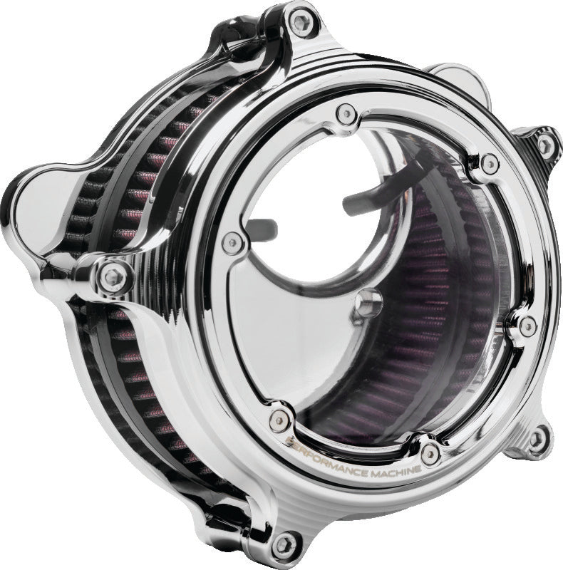 Performance Machine Pm Vision Air Cleaner W/Bezel 0206-2156-CH 0206-2156-CH Photo - Primary