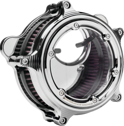 Performance Machine Pm Vision Air Cleaner W/Bezel 0206-2156-CH 0206-2156-CH Photo - Primary