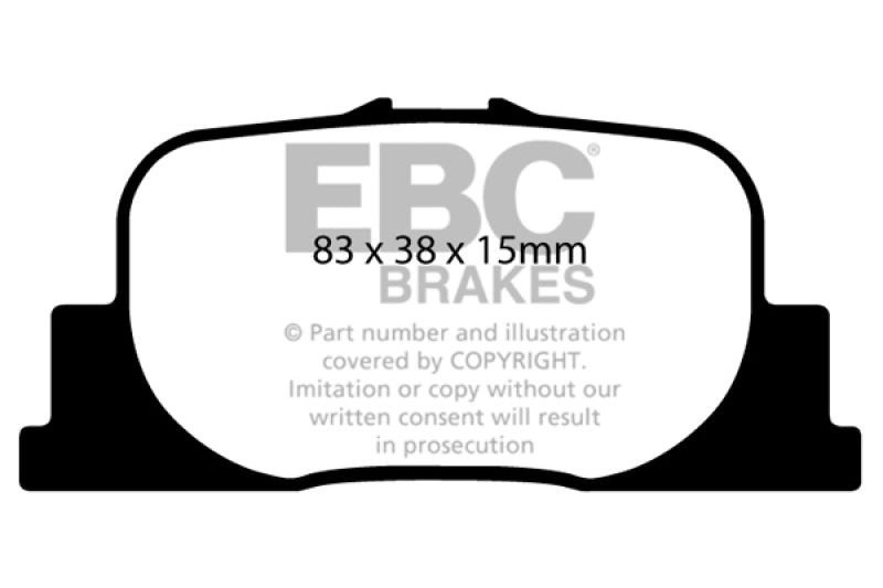 EBC Disc Brake Pad Set DP41456R Photo - Primary