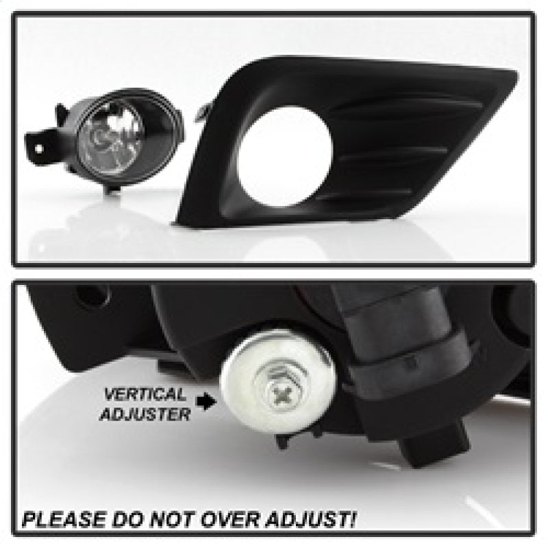 Spyder 16-17 Nissan Altima Sedan OEM Fog Lights w/Switch - Clear (FL-NA16-C) 5084958 5084958 Photo - Unmounted