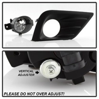 Spyder 16-17 Nissan Altima Sedan OEM Fog Lights w/Switch - Clear (FL-NA16-C) 5084958 5084958 Photo - Unmounted