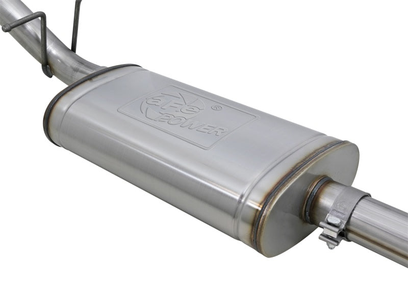 aFe Cat-Back Exhaust System, MACH Force-Xp, 3in 409 Stainless Steel 49-44097-B Photo - Unmounted