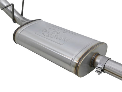 aFe Cat-Back Exhaust System, MACH Force-Xp, 3in 409 Stainless Steel 49-44097-B Photo - Unmounted