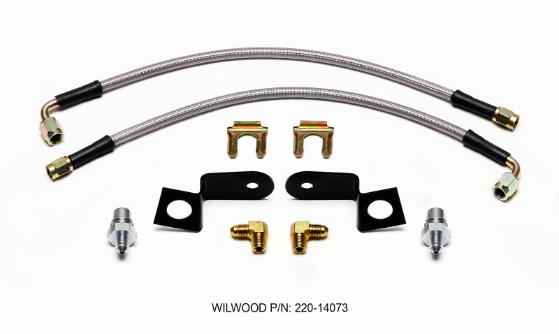 Wilwood Flexline Kit 14in. M10-1.00 90 Deg 220-14073 220-14073 User 1