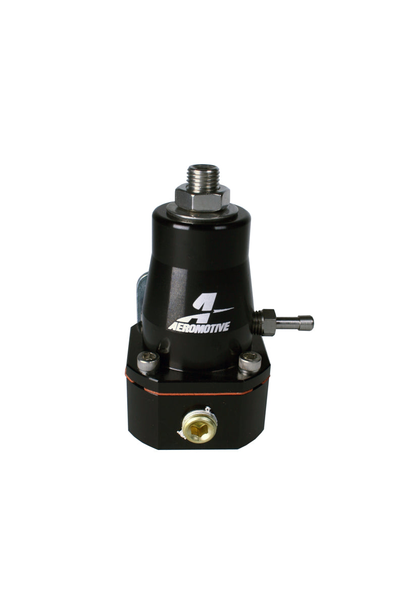 Aeromotive EFI Regulator, Billet, 2x -6 Inlet & -6 Return, (Black Anodized) 13136 Photo - Primary