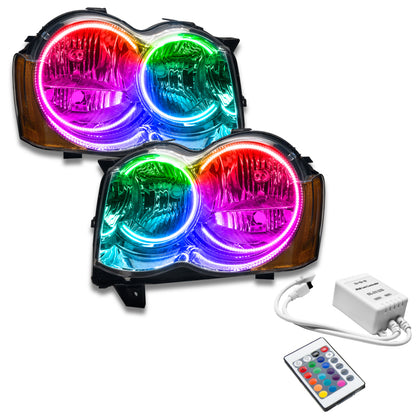 ORACLE Lighting Oracle 08-10 Jeep Grand Cherokee SMD HL (Non-HID) - ColorSHIFT w/ Simple Controller 7068-504 7068-504 Photo - Primary