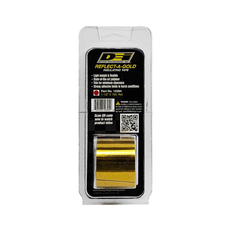 DEI Reflect-A-GOLD 1-1/2in x 15ft Tape Roll 10394 10394 Photo - in package