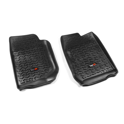 Rugged Ridge All Terrain Floor Liner, Front Pair, Black; 07-18 Jeep Wrangler JK/JKU 12920.01 Photo - Primary