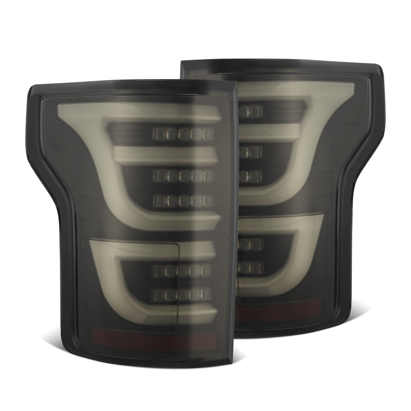 AlphaRex 15-20 Ford F150 Luxx-Series LED Tail Lights Alpha-Black 652040 652040 Photo - Primary