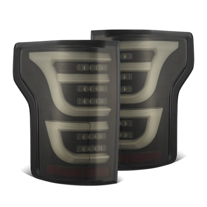 AlphaRex 15-20 Ford F150 Luxx-Series LED Tail Lights Alpha-Black 652040 652040 Photo - Primary