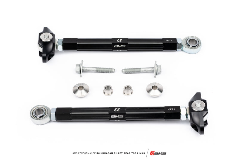 AMS Performance 2015+ Lamborghini Huracan AWD Only Billet Rear Toe Links ALP.37.11.0010-2 ALP.37.11.0010-2 User 1