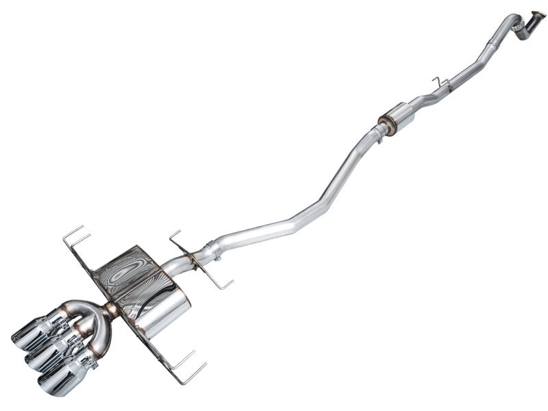 AWE Tuning 2024 Acura Integra Type S DE5 FWD Touring Edition Exhaust w/ Triple Chrome Silver Tips 3015-52335 3015-52335 Photo - Primary