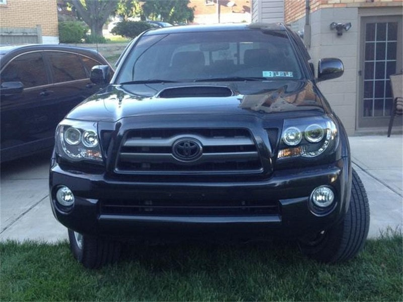 Spyder Toyota Tacoma 05-11 Projector Headlights LED Halo LED Black High H1 Low H1 PRO-YD-TT05-HL-BK 5011916 5011916 Photo - Mounted
