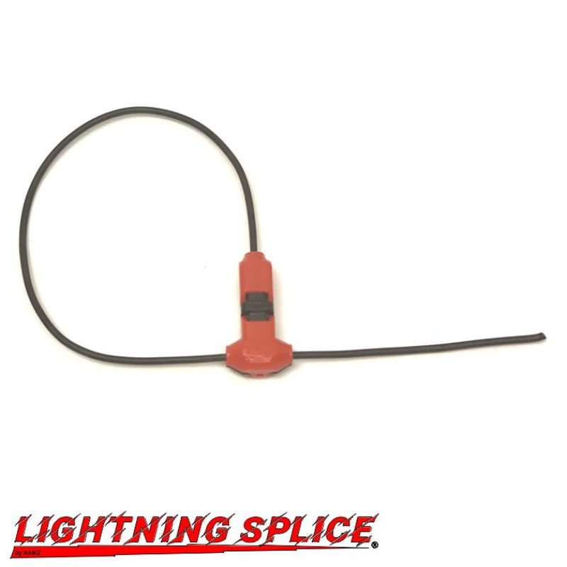 NAMZ Lightning Splice Kit T-Connection 18-22g 1-Wire to 1-Wire (5 Pack) NLS-T11 NLS-T11 Photo - Primary