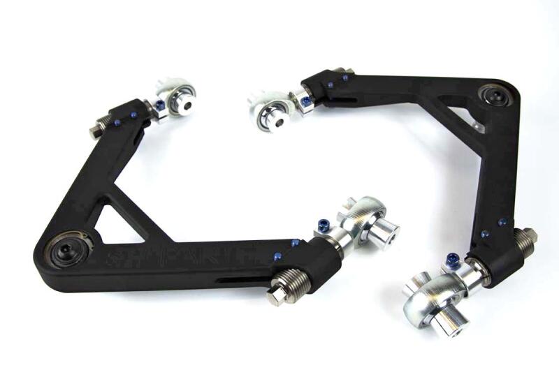 SPL Parts 2009+ Nissan 370Z Front Upper Camber/Caster Arms SPL FUA Z34 SPL FUA Z34 Photo - out of package