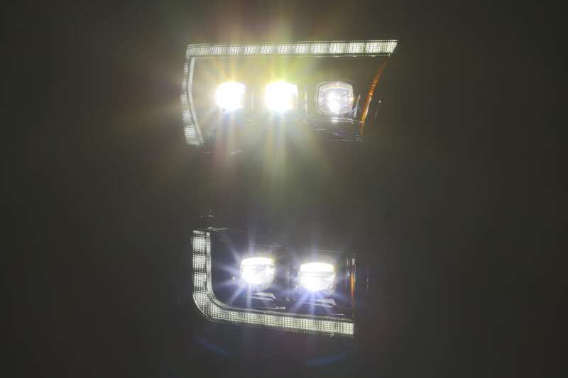 AlphaRex 17-20 Ford Raptor NOVA LED Proj Headlights Plank Style Alpha Black w/Activ Light/Seq Signal 880163 880163 User 6