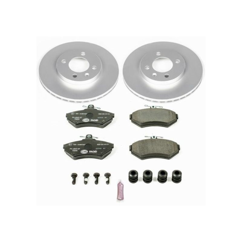 PowerStop Power Stop 95-02 Volkswagen Cabrio Front Euro-Stop Brake Kit ESK374 ESK374 Photo - Primary