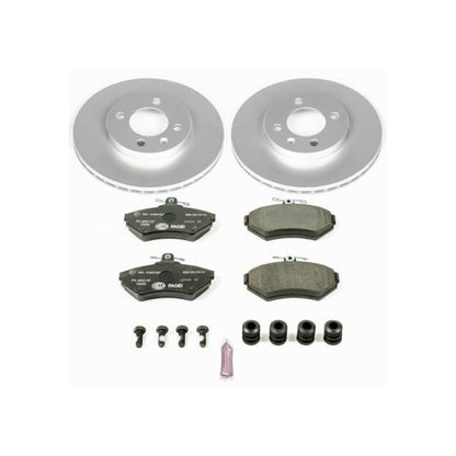 PowerStop Power Stop 95-02 Volkswagen Cabrio Front Euro-Stop Brake Kit ESK374 ESK374 Photo - Primary