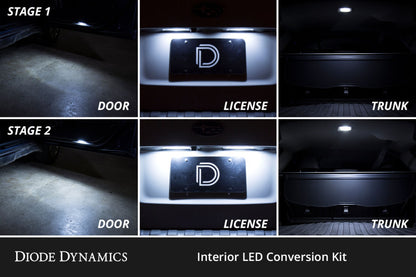 Diode Dynamics 14-18 Subaru ester Interior LED Kit Cool White Stage 1 DD0611 DD0611 User 3