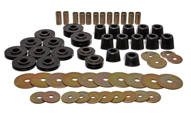Energy Suspension Body Mount Set Black Chevrolet Blazer All 1969-1972 3.4110G Photo - Primary
