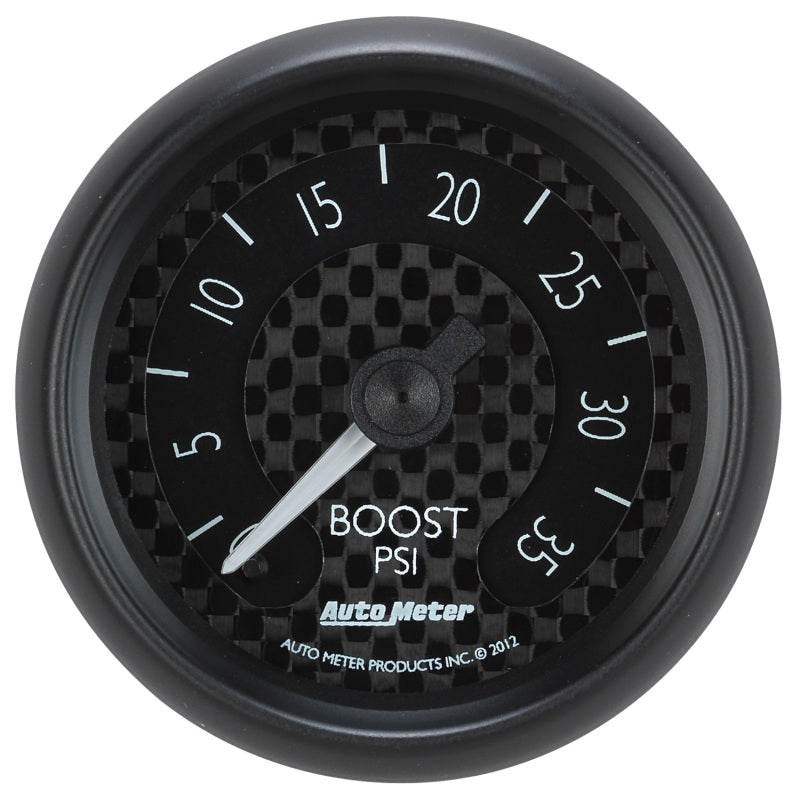 Autometer GT Series 52mm Mechanical 0-35 psi Boost Gauge 8004 8004 Photo - Primary