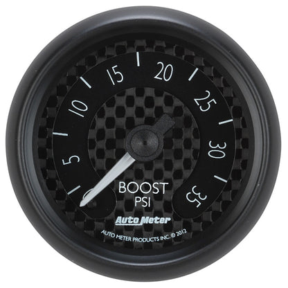 Autometer GT Series 52mm Mechanical 0-35 psi Boost Gauge 8004 8004 Photo - Primary