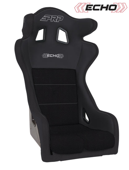 PRP Seats PRP Echo Composite Seat- Black (PRP Black Outline/Delta Black- Black Stitching) A38-201 A38-201 Photo - Primary