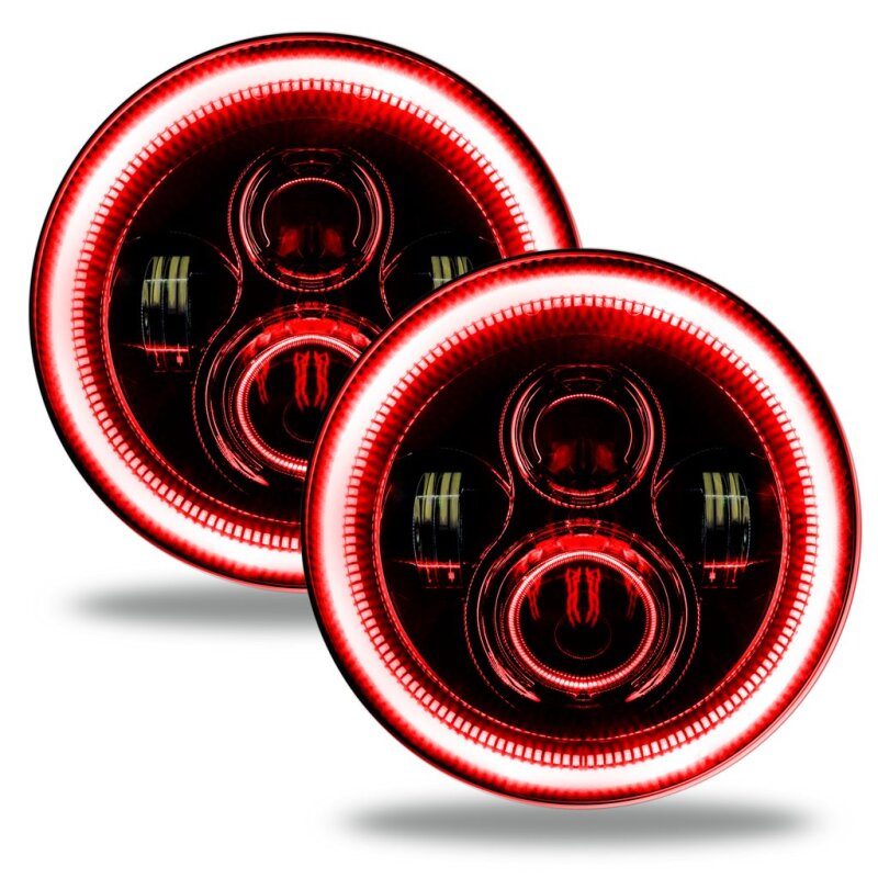 ORACLE Lighting Oracle Jeep Wrangler JL/Gladiator JT 7in. High Powered LED Headlights (Pair) - Dynamic - Dynamic 5769J-332 5769J-332 Photo - Unmounted